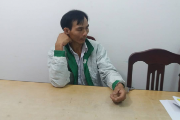 Mật phục bắt quả tang tài xế taxi Mai Linh bán ma túy ở Khu kinh tế Dung Quất