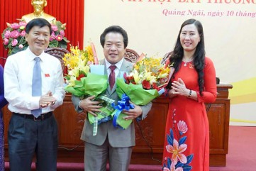 Phó chủ tịch HĐND trúng cử chức danh Phó chủ tịch UBND Quảng Ngãi